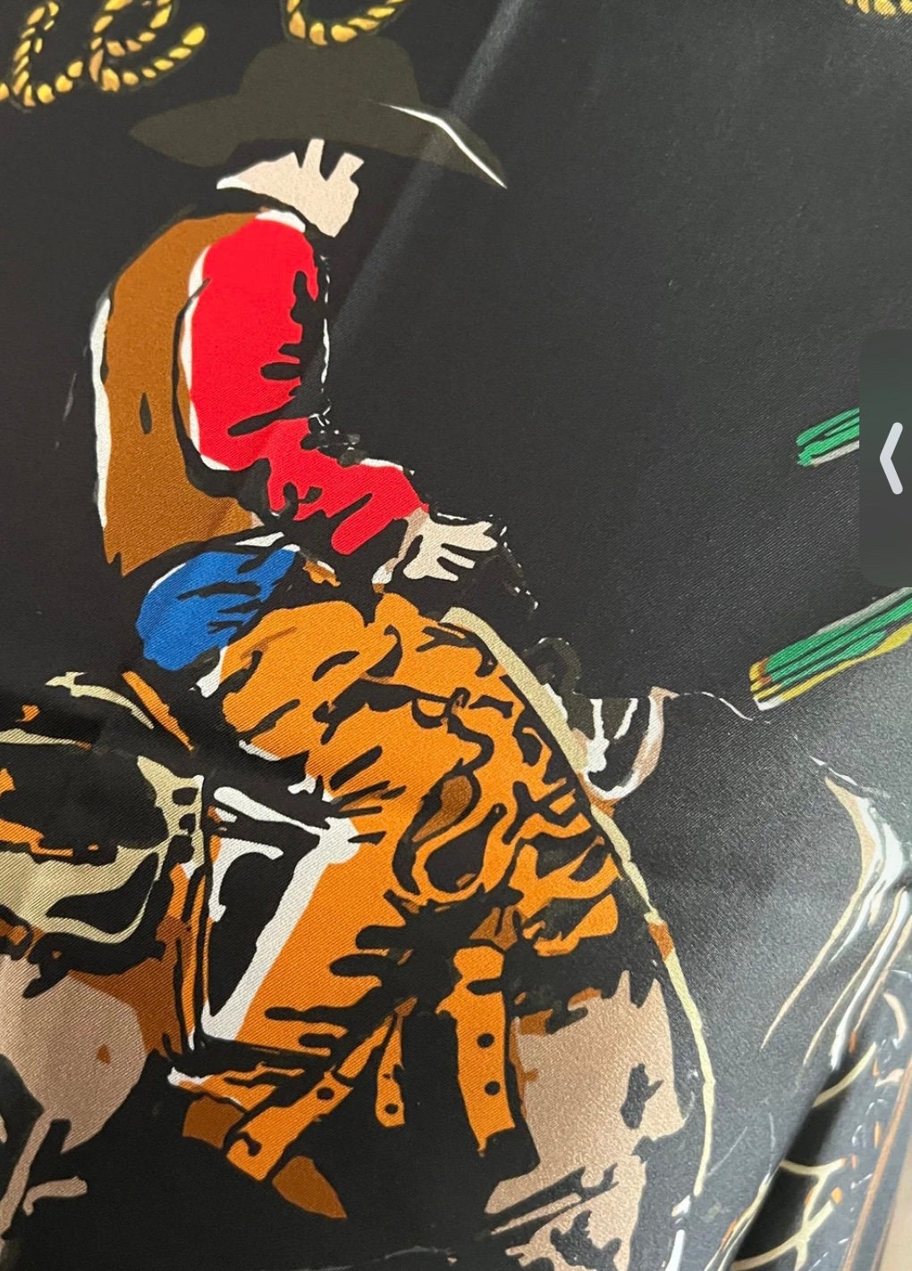 Silk Scarf Wild Rag Bronc Rider