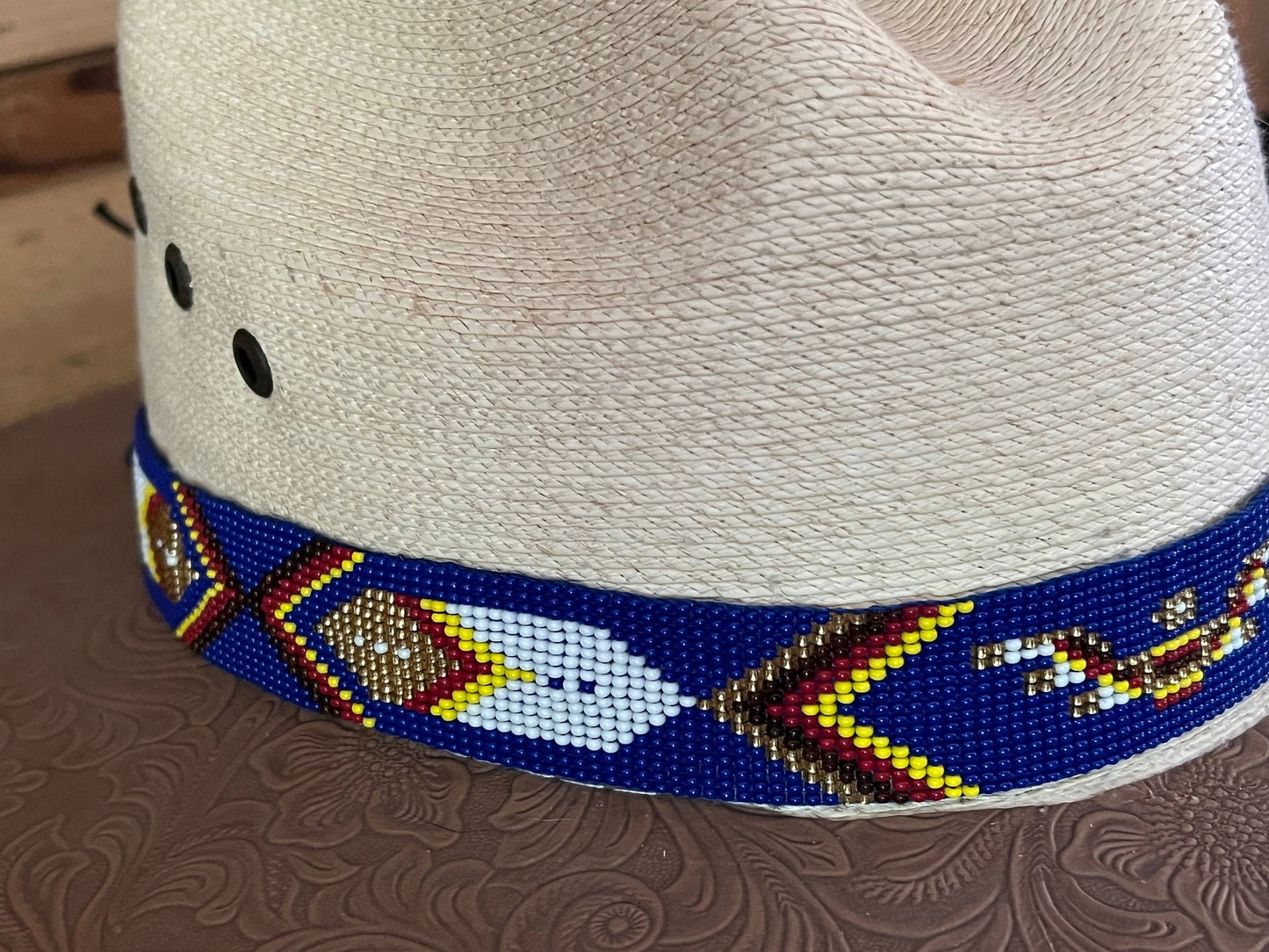 Southwest Beaded Hat Band
