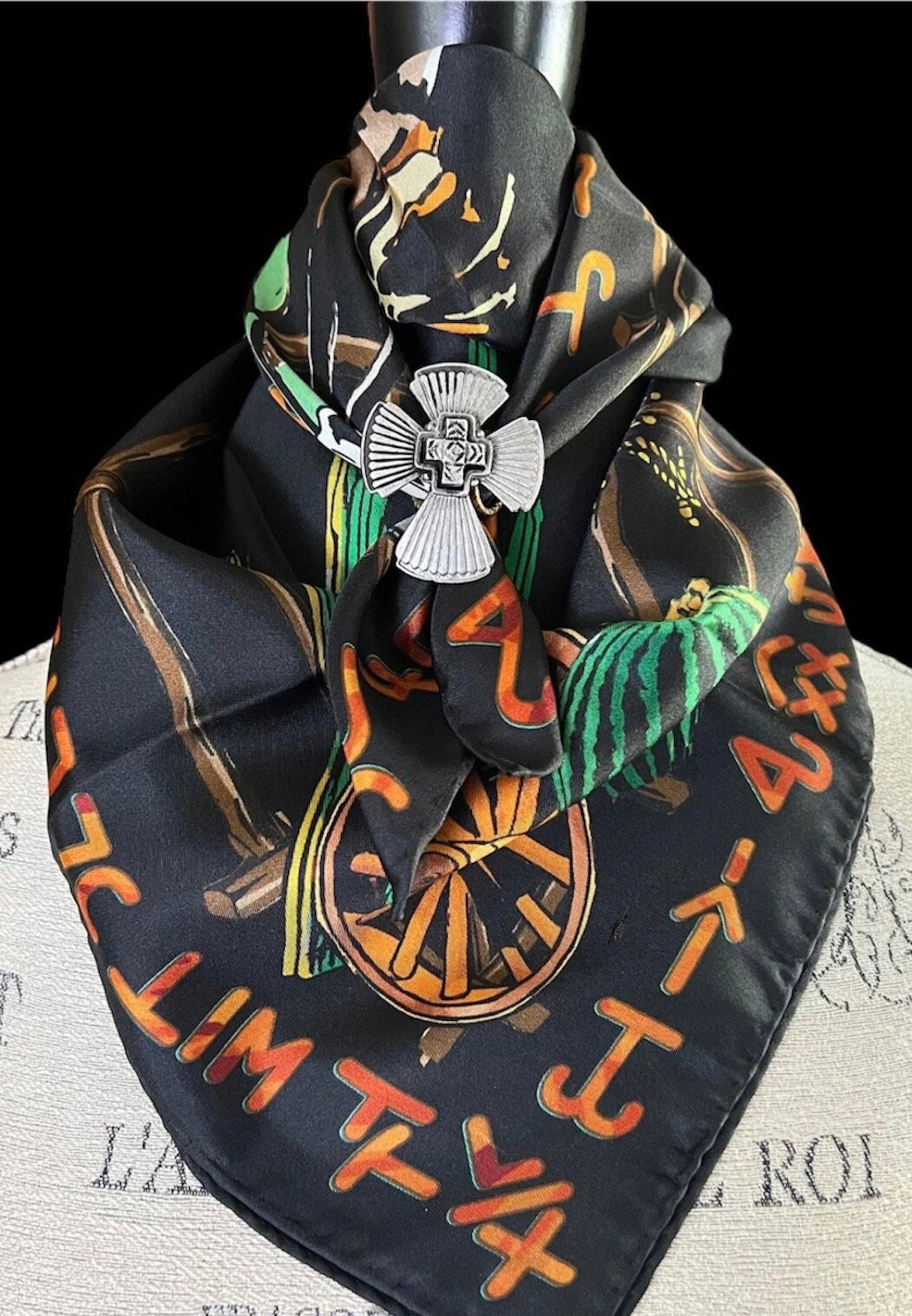 Silk Scarf Wild Rag Bronc Rider