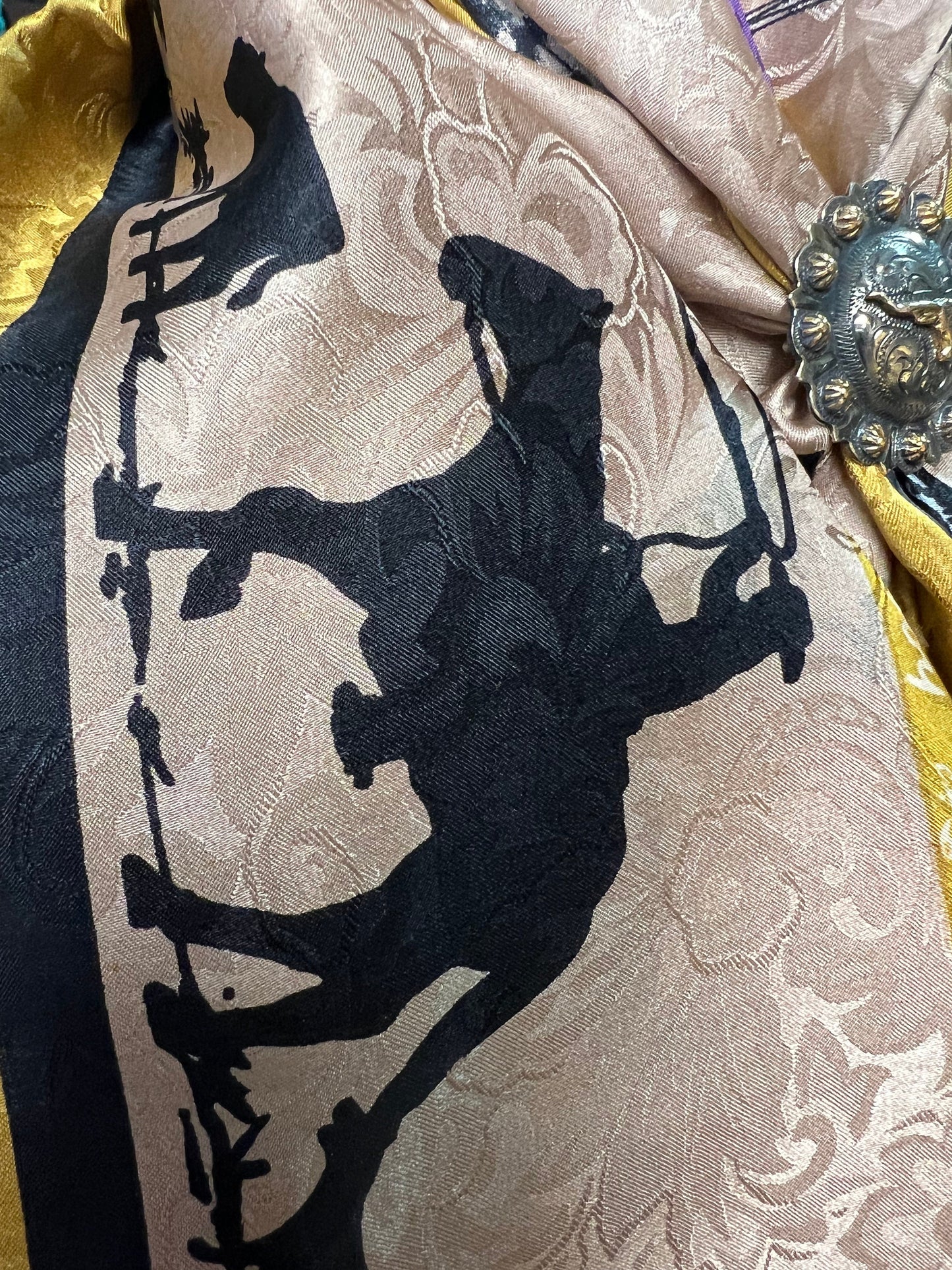 Silk Scarf Wild Rag Cheyenne