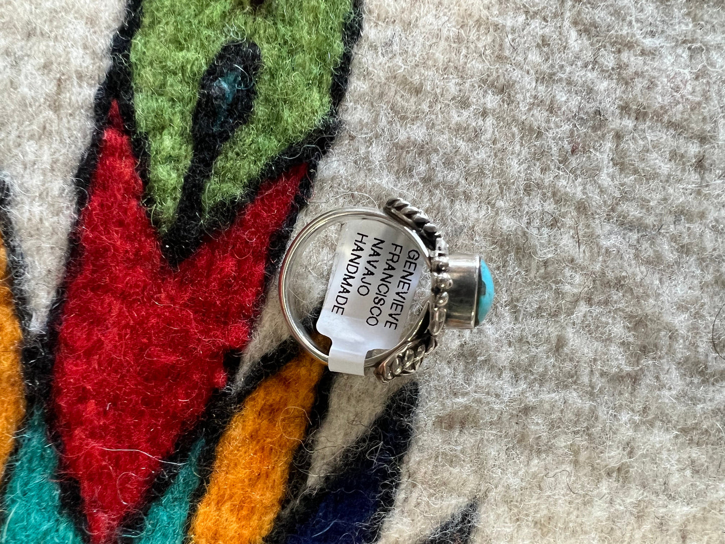 Kingman Turquoise & Sterling Silver Ring