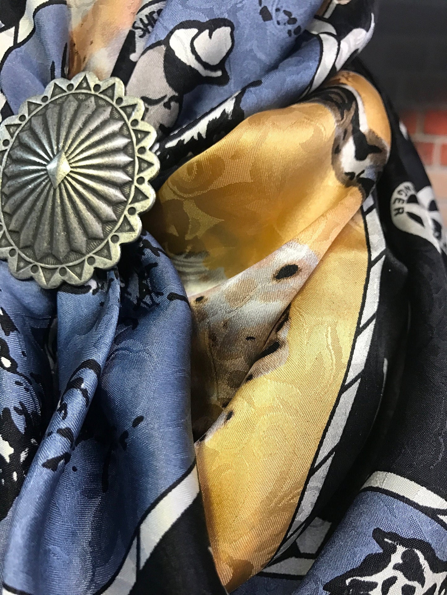 Silk Scarf Wild Rags Roundup