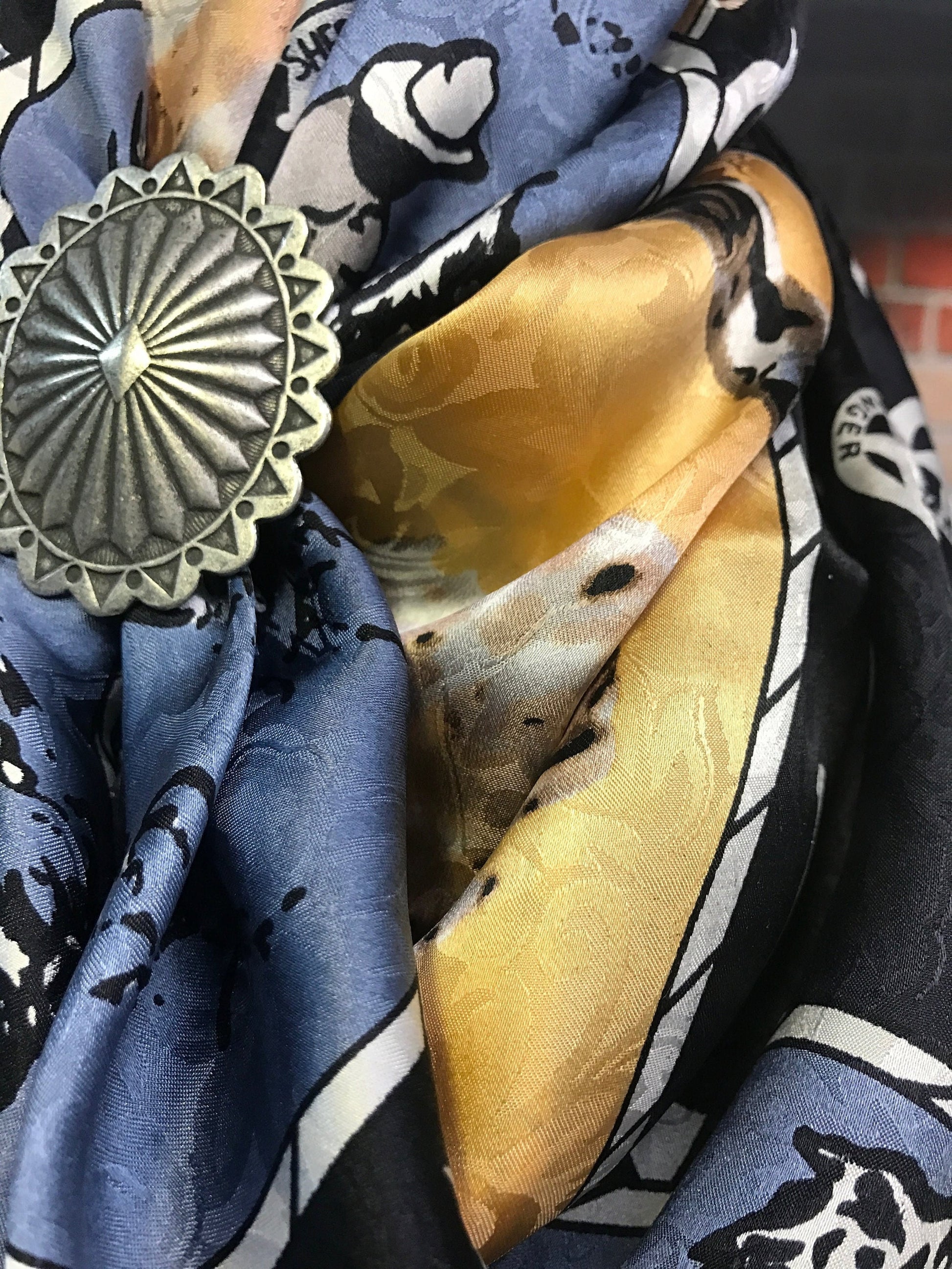 Silk Scarf Wild Rags Roundup