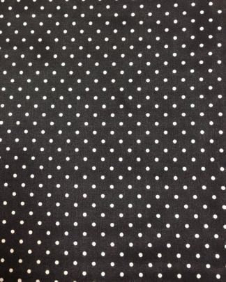 Silk Scarf Wild Rags Black Polka Dot
