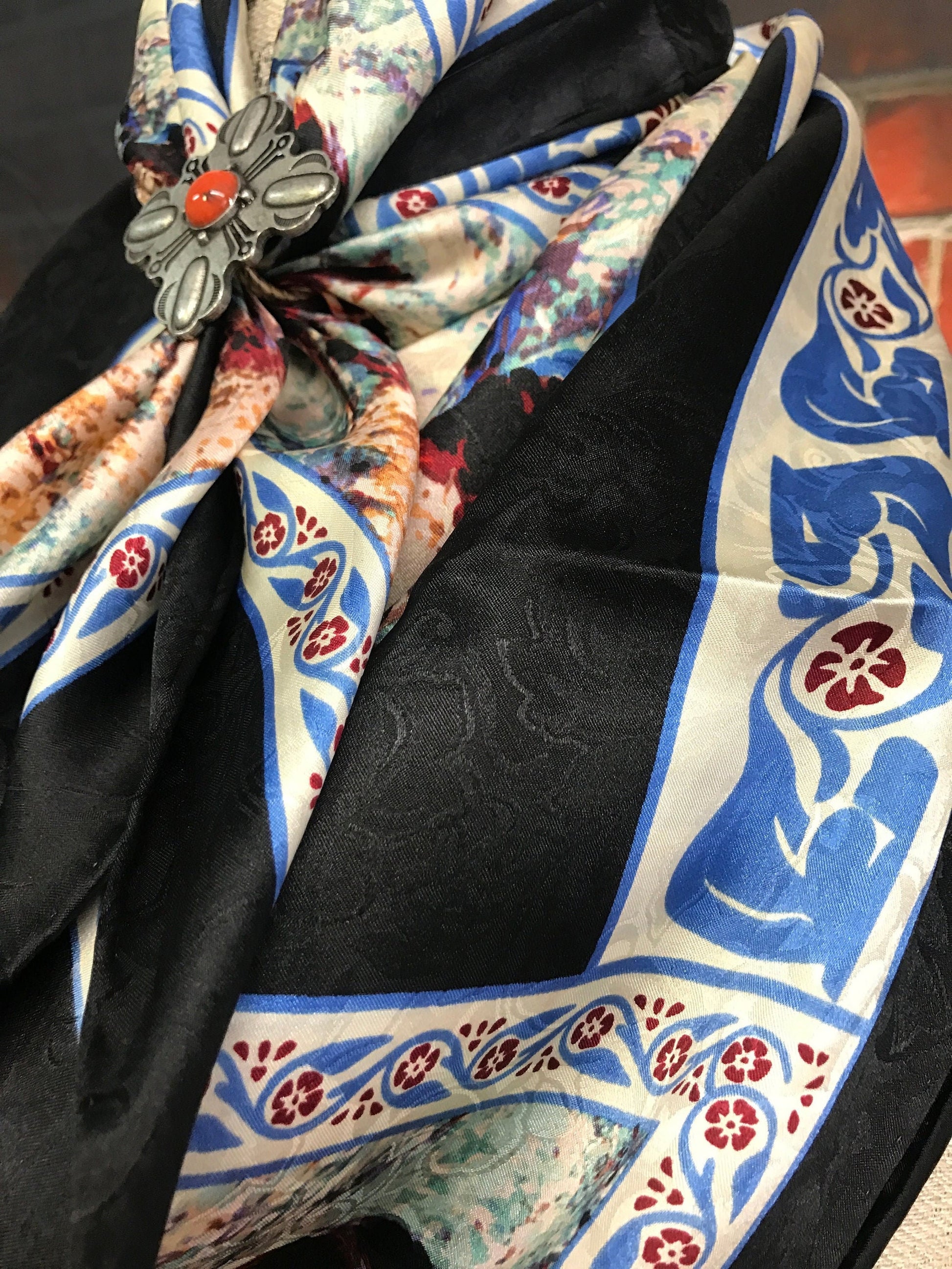 Silk Scarf Wild Rags Rustlers