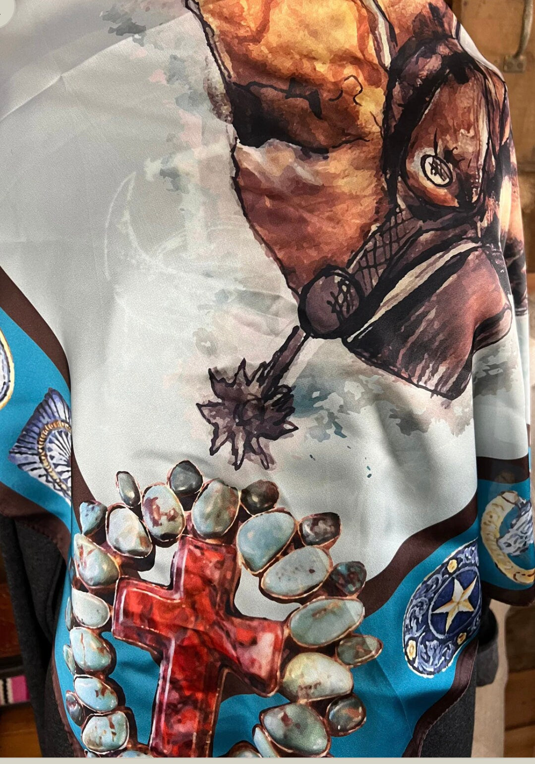Silk Scarf Wild Rags Out West