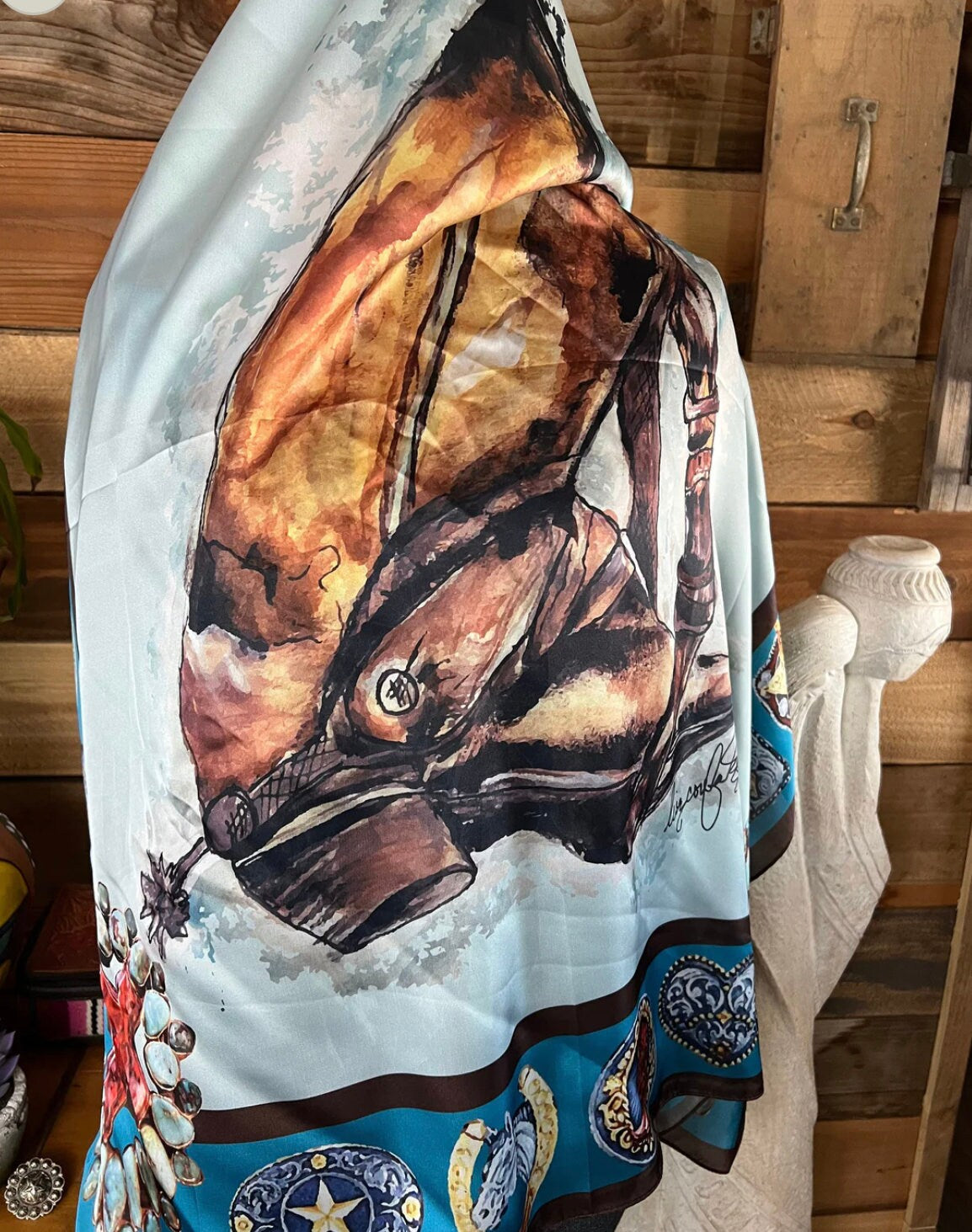 Silk Scarf Wild Rags Out West