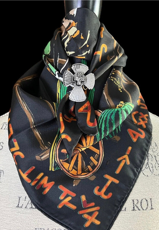 Silk Scarf Wild Rag Bronc Rider