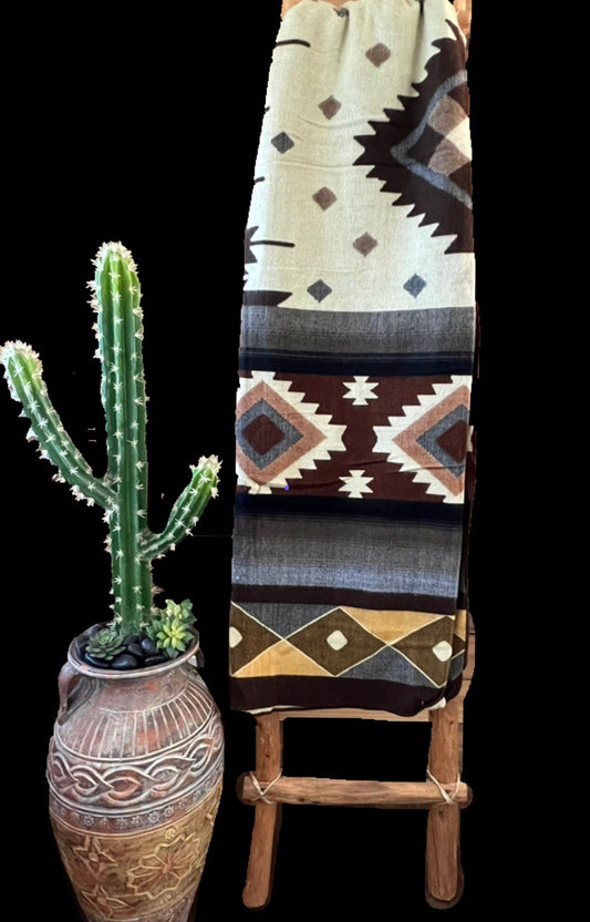 Southwest Alpaca Wool Blanket Prescott