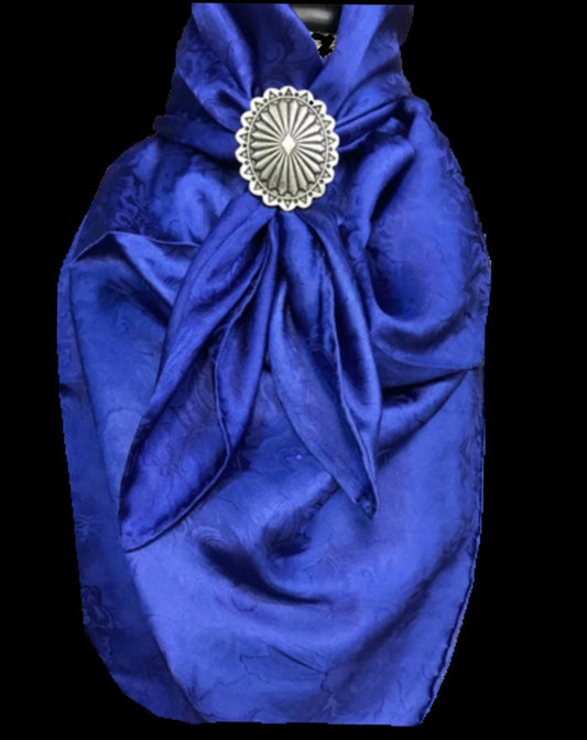 Silk Scarf Wild Rag Royal Jacquard