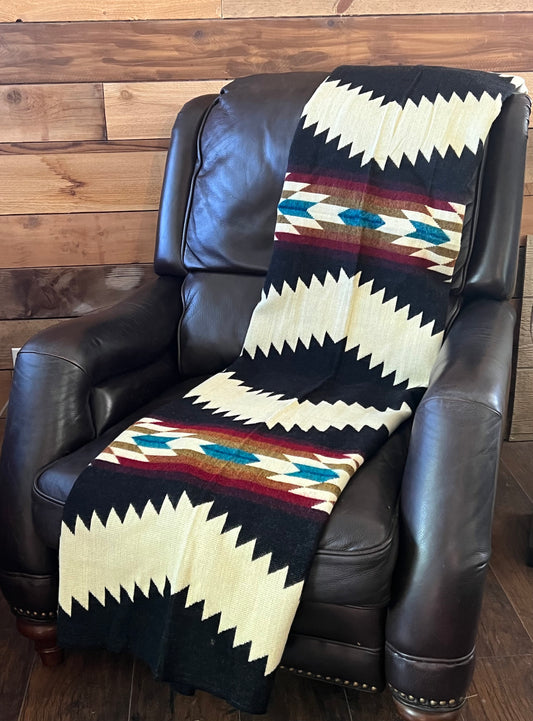 Southwest Woven Throw Blanket Pueblo