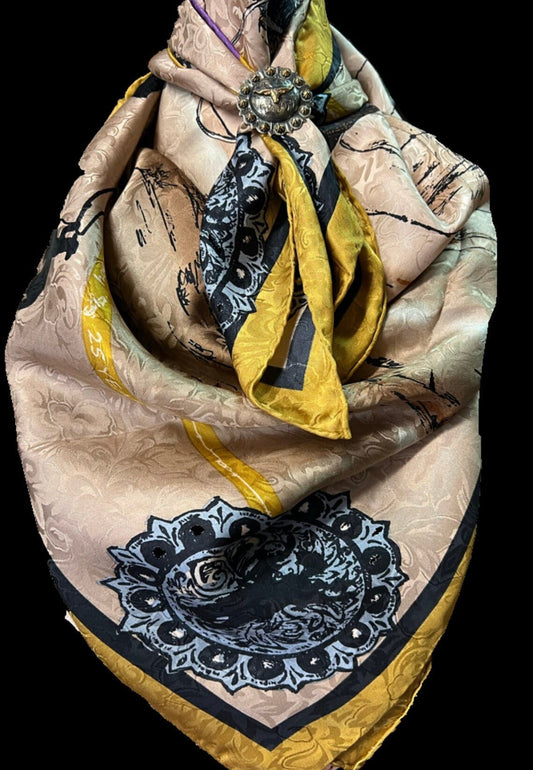 Silk Scarf Wild Rag Cheyenne