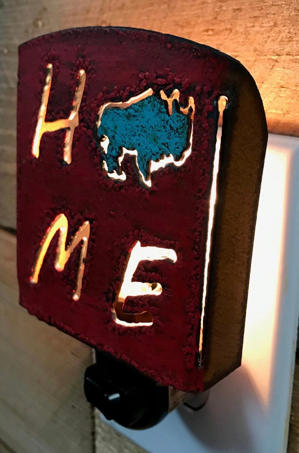 Buffalo Home Metal Night Light