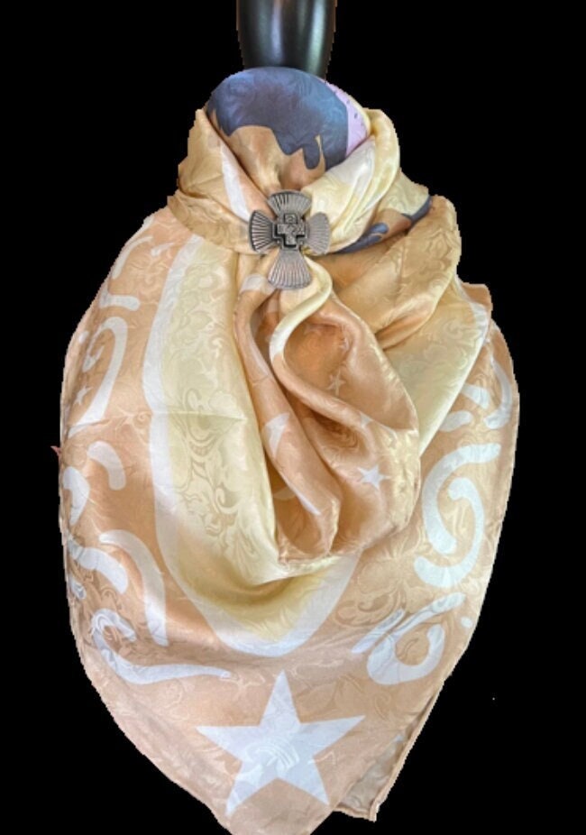 Silk Scarf Wild Rags Bronc Bustin