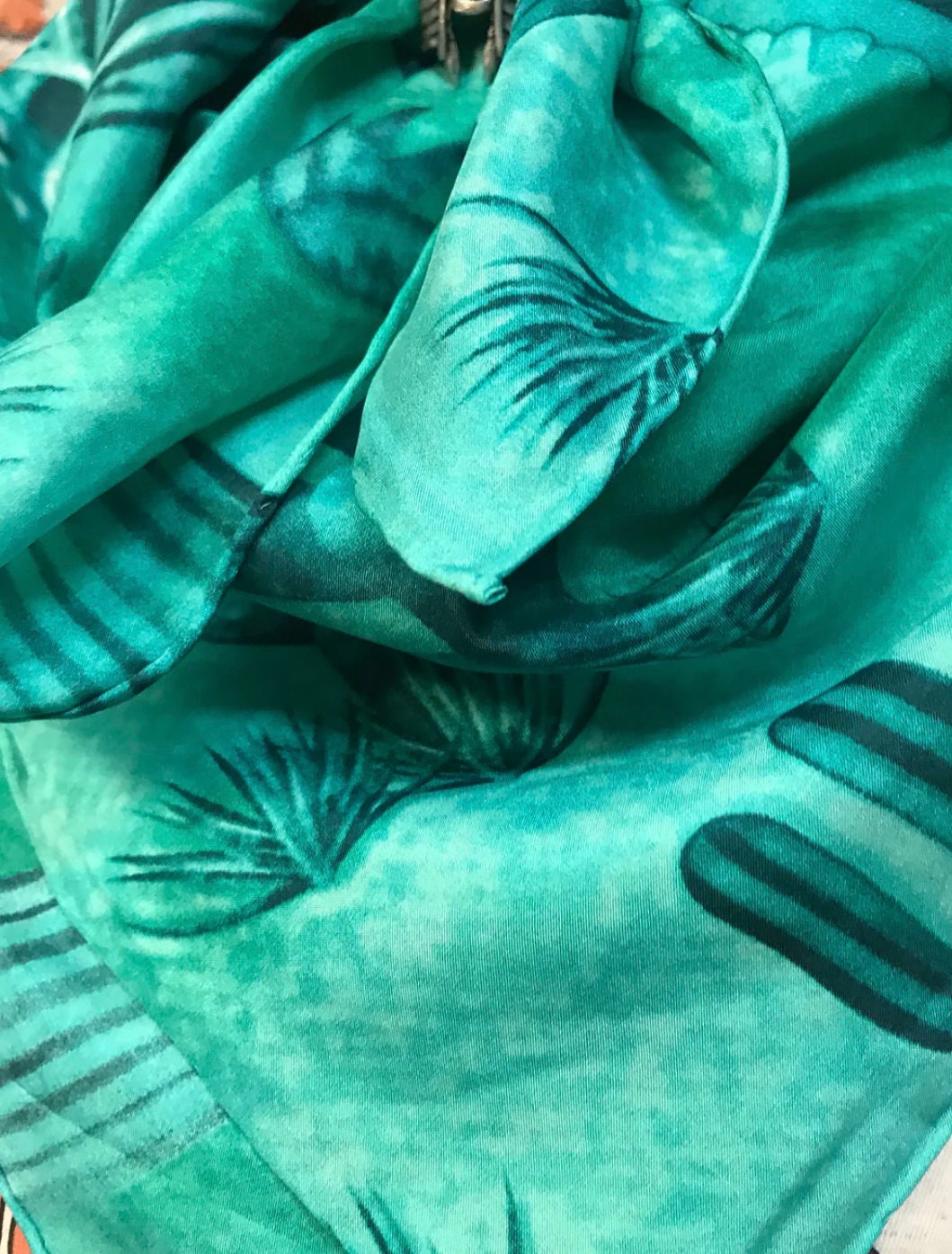 Silk Scarf Wild Rags Cactus