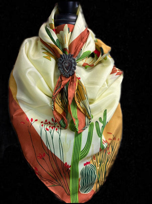 Silk Scarf Wild Rags Desert Canyon