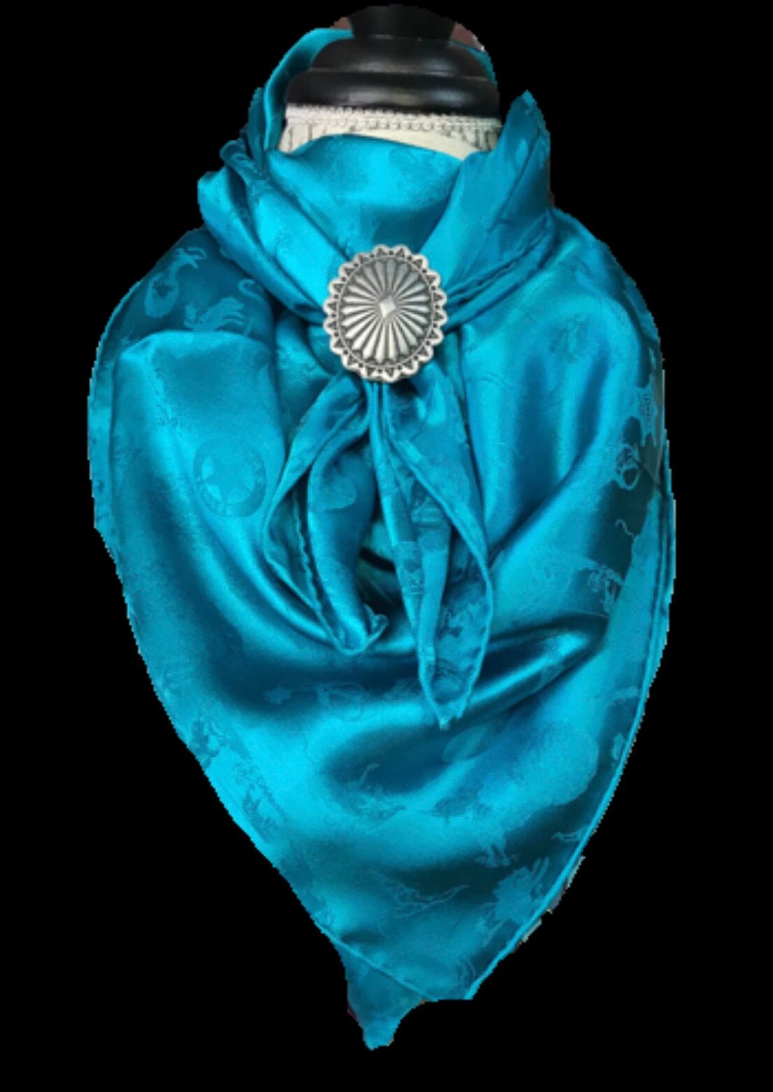 Silk Scarf Wild Rags Cowboy