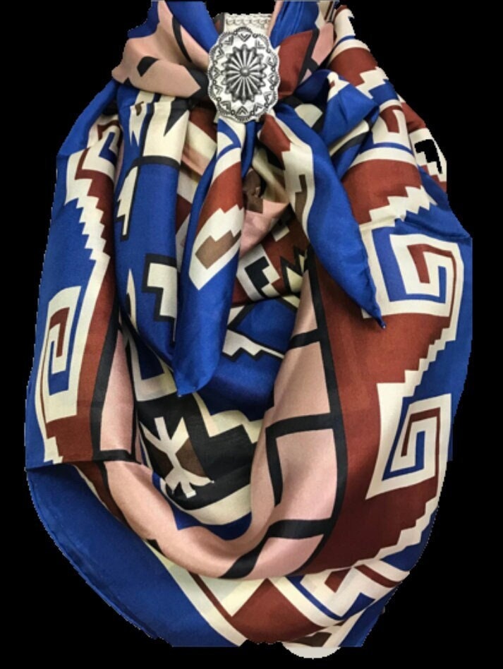 Silk Scarf Wild Rags Royal Aztec