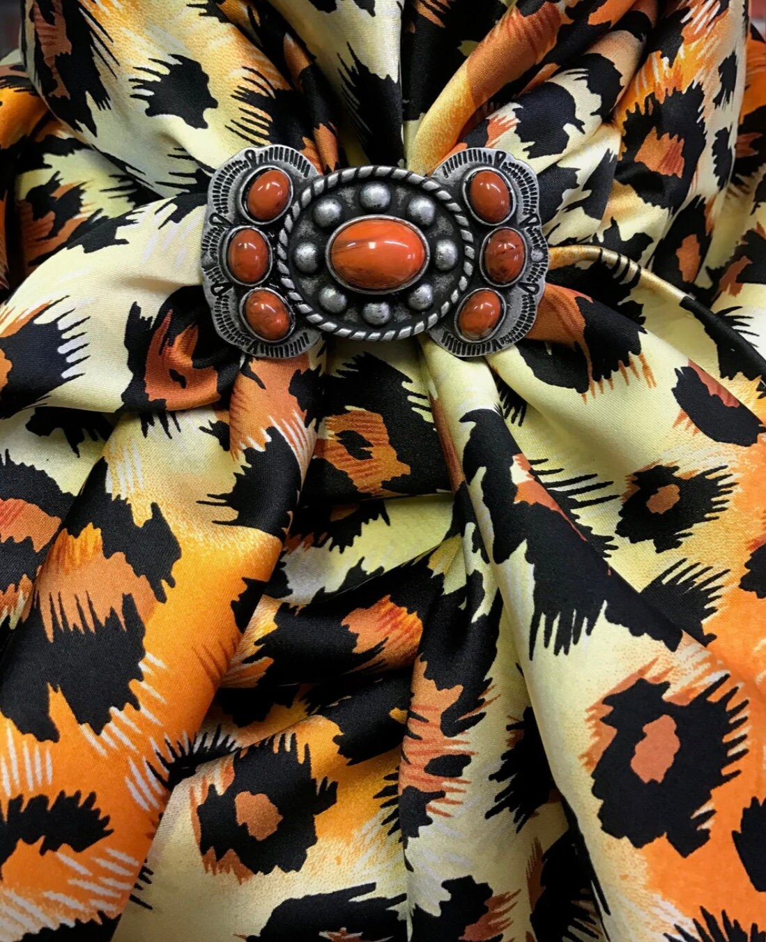 Silk Scarf Wild Rags Cheetah