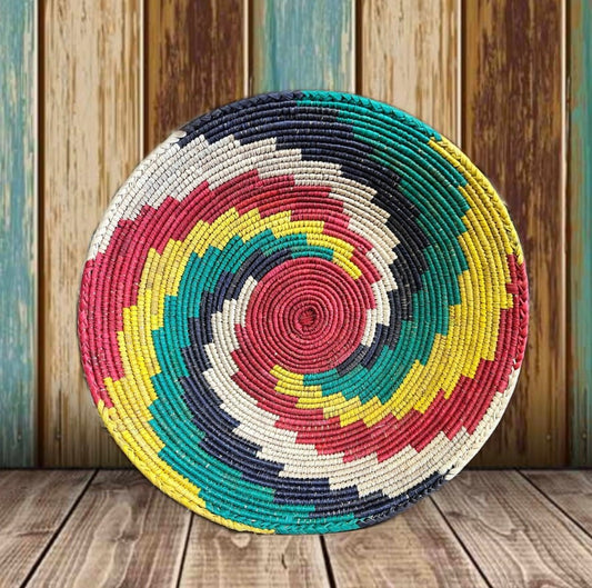 Southwest Woven Basket 14"
