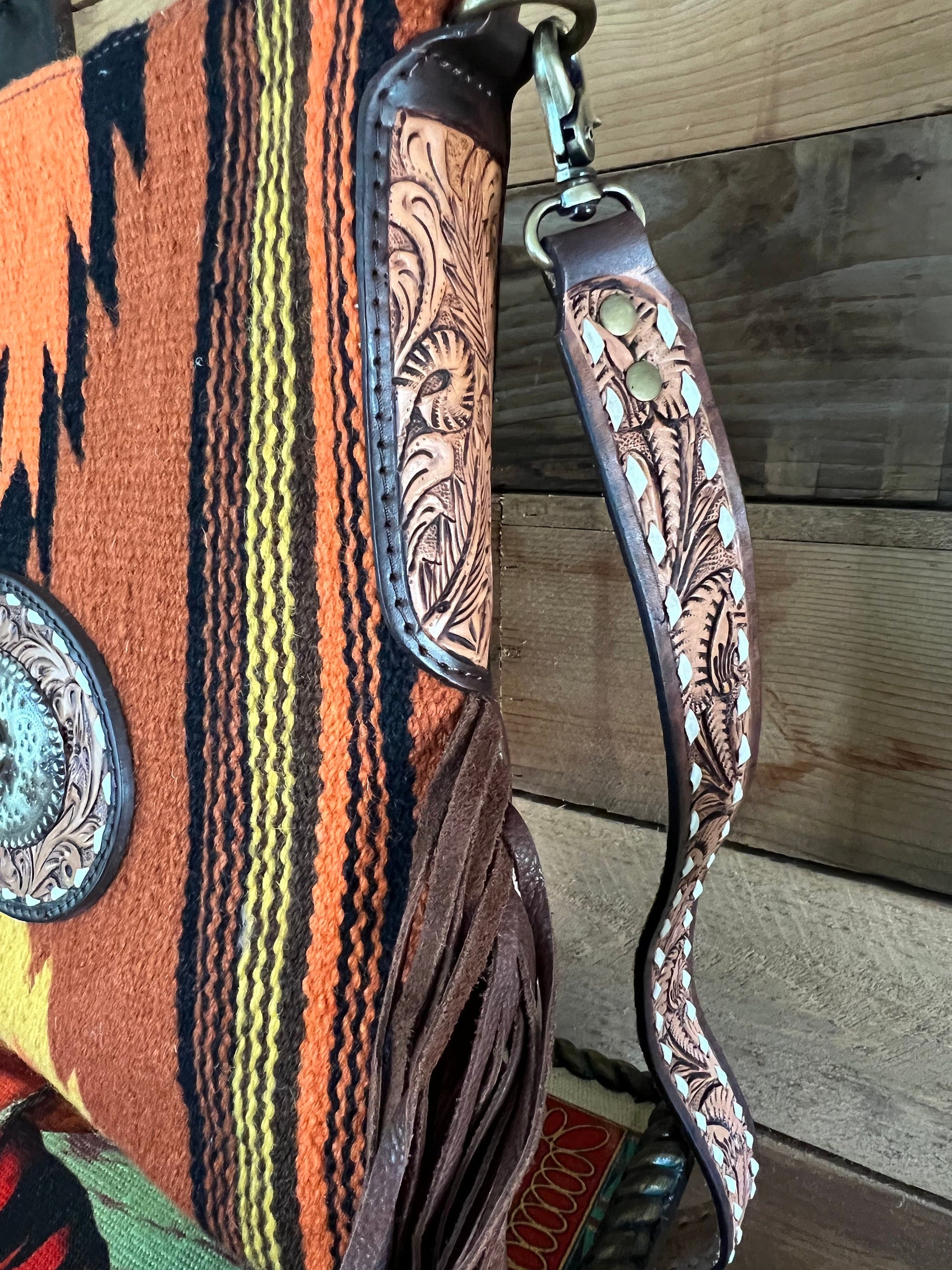 Concealed Carry Woven Saddle Blanket Bag Missoula