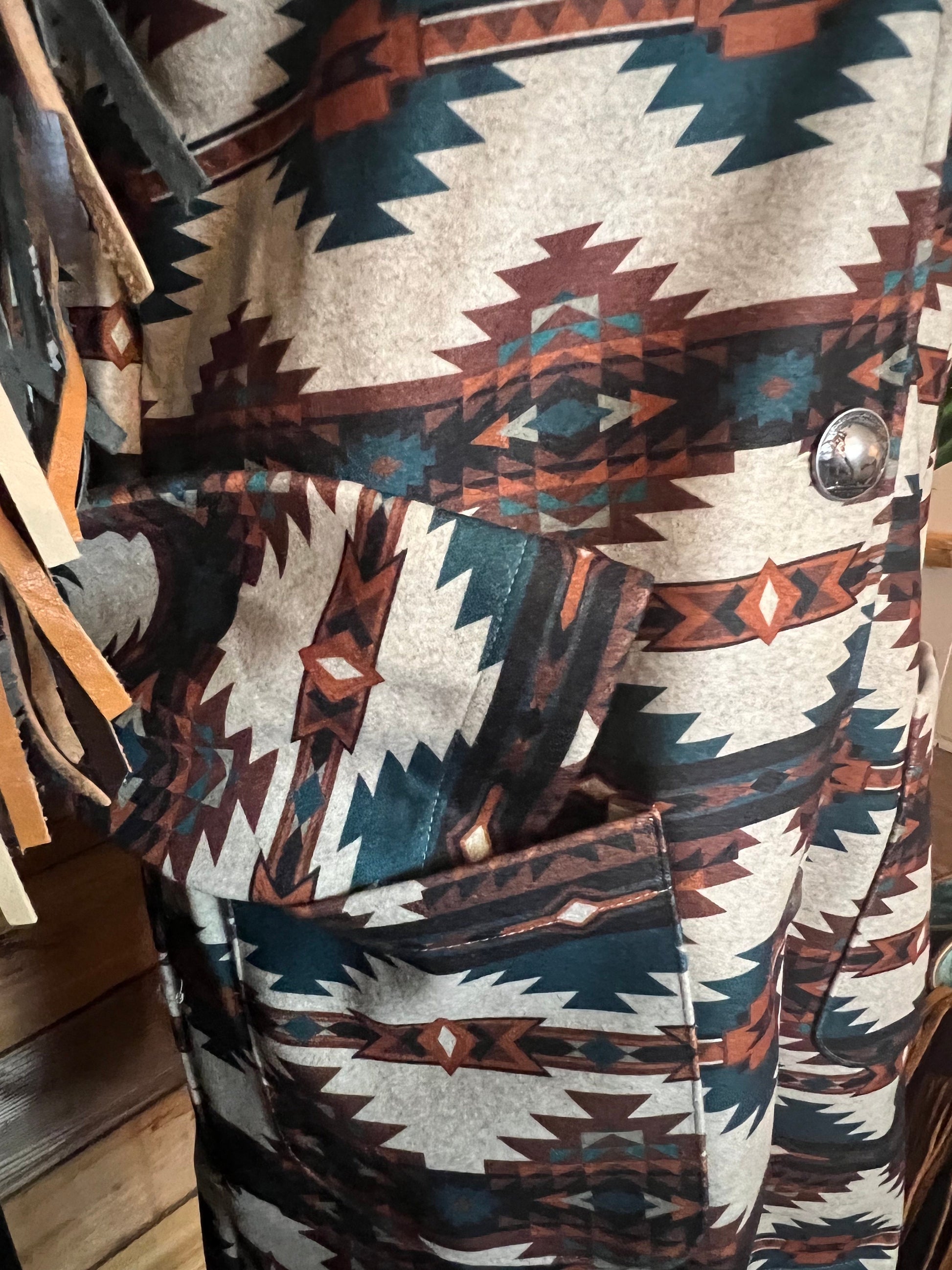 Aztec Duster Jacket Shawnee