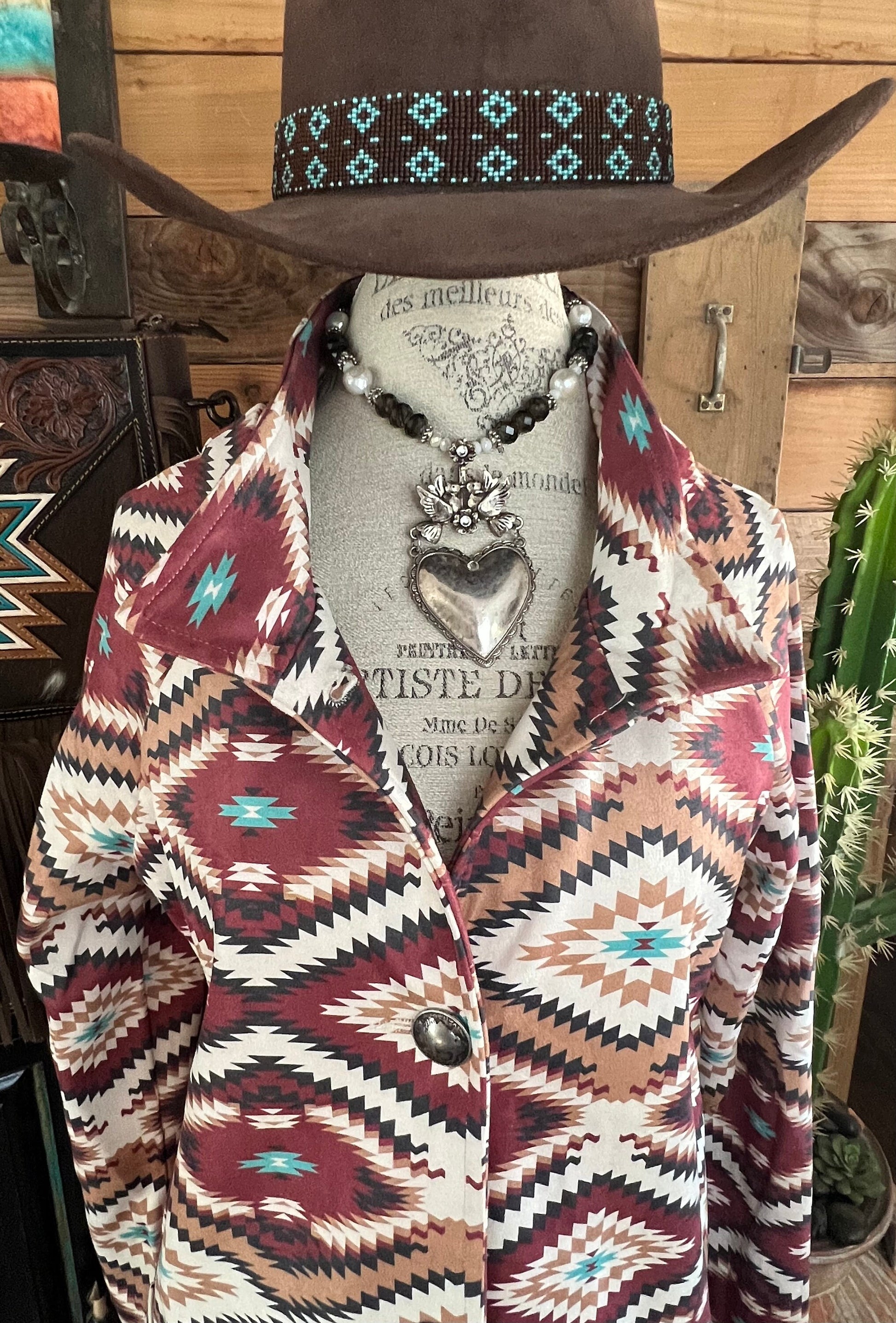 Aztec Duster Jacket Coyote Creek