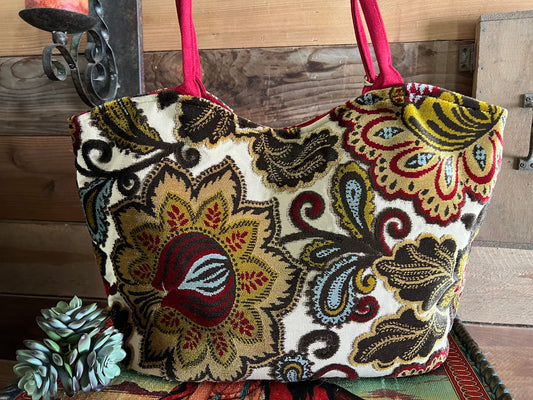 Paisley Bean Lolita Tote Bag
