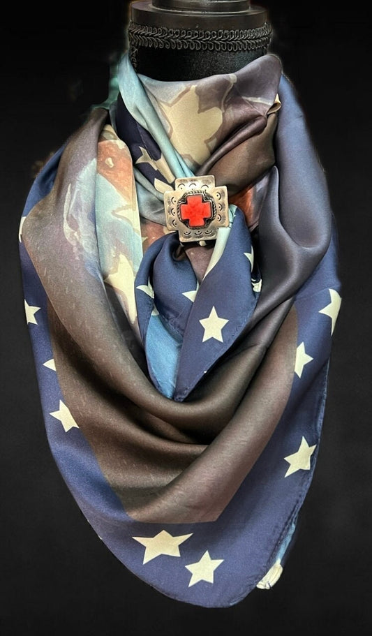 Silk Scarf Wild Rags American Mustang
