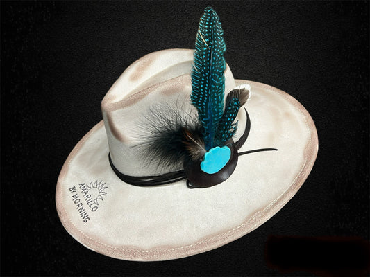 Rodeo Amarillo Burned Felt Hat