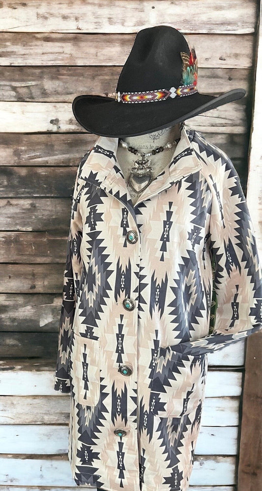 Aztec Duster Jacket Acoma