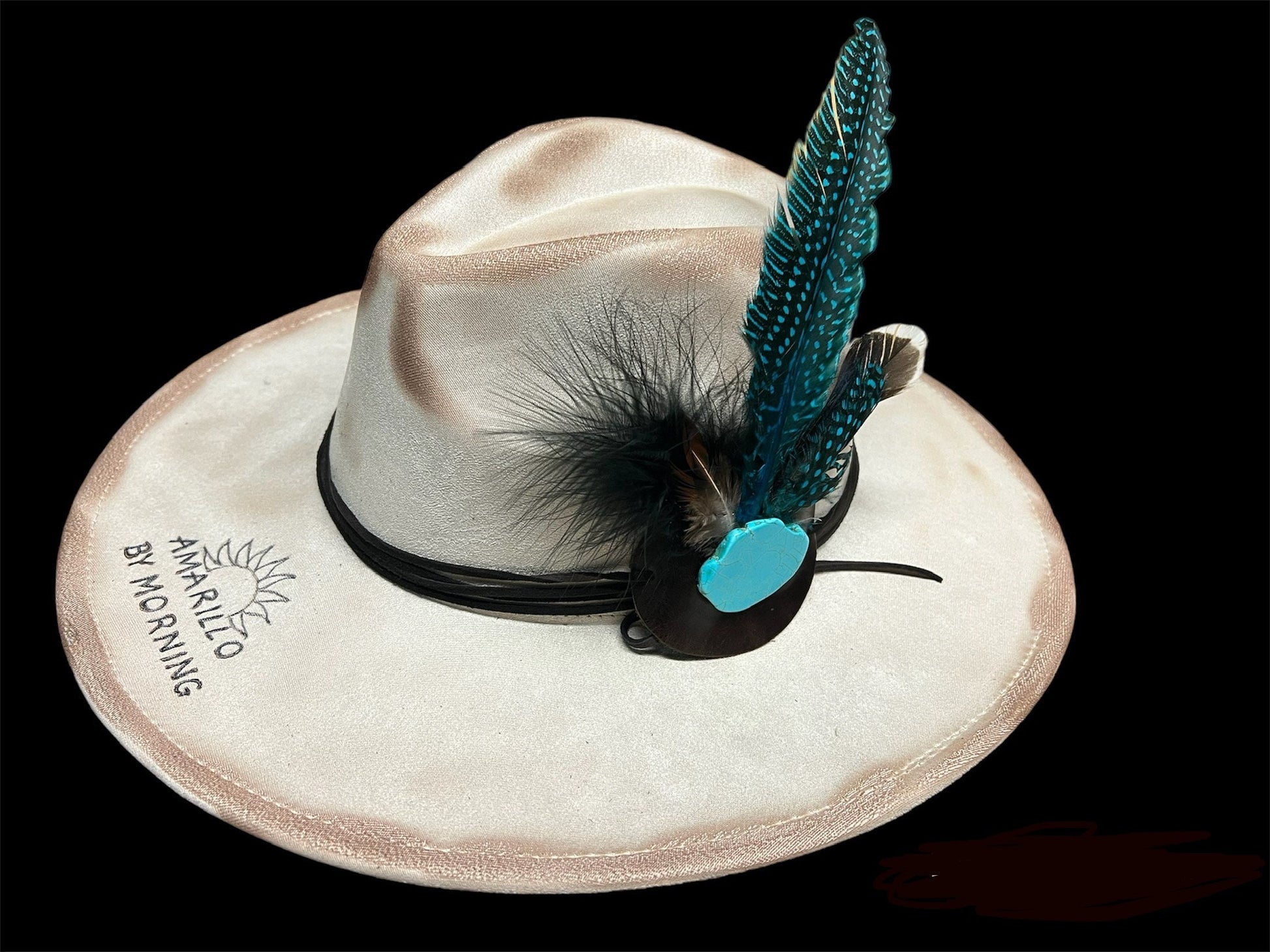 Rodeo Amarillo Burned Felt Hat