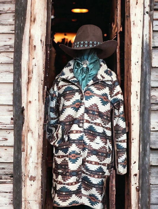 Aztec Duster Jacket Shawnee