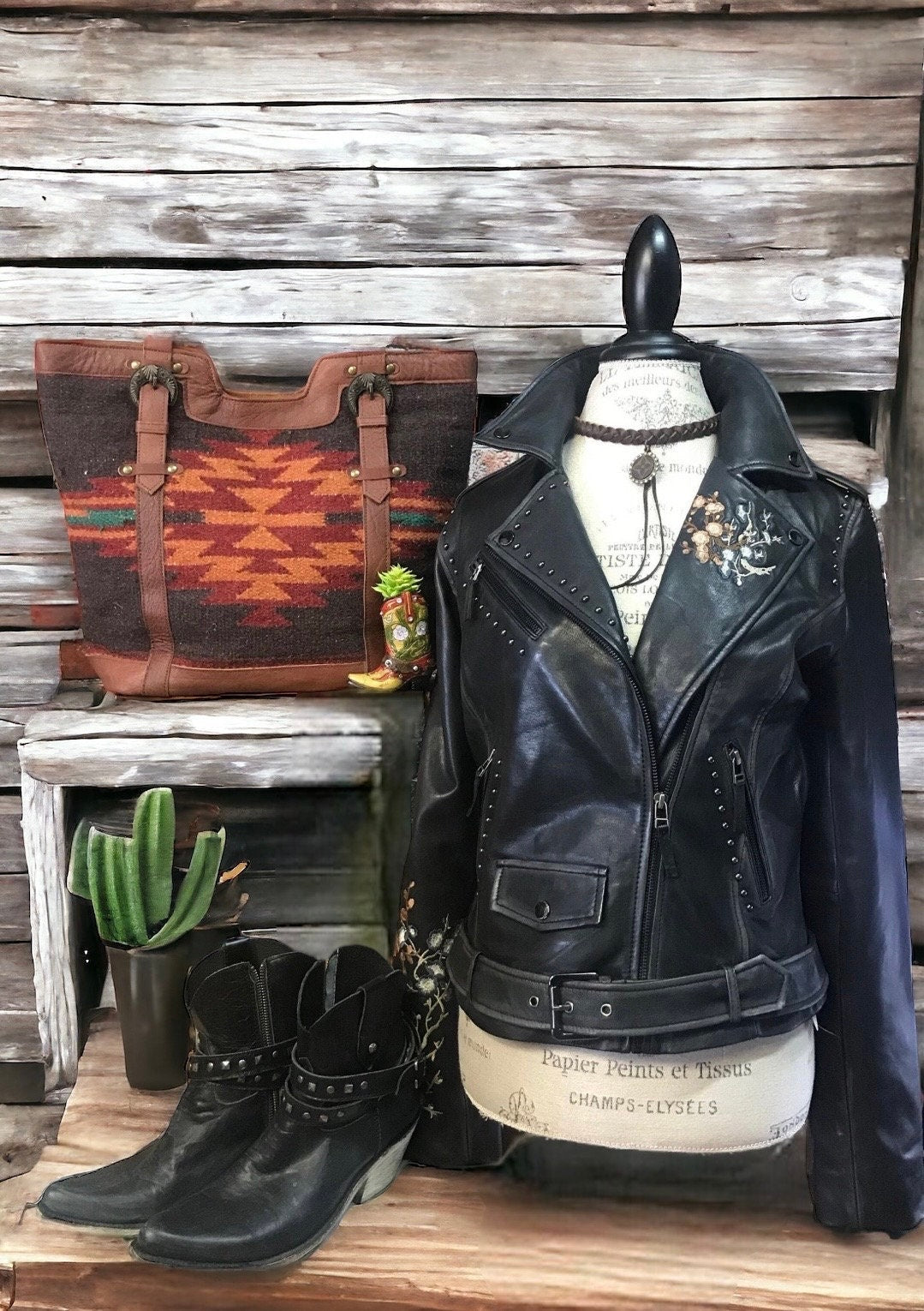 Woven Saddle Blanket Tote Bag The Alamo