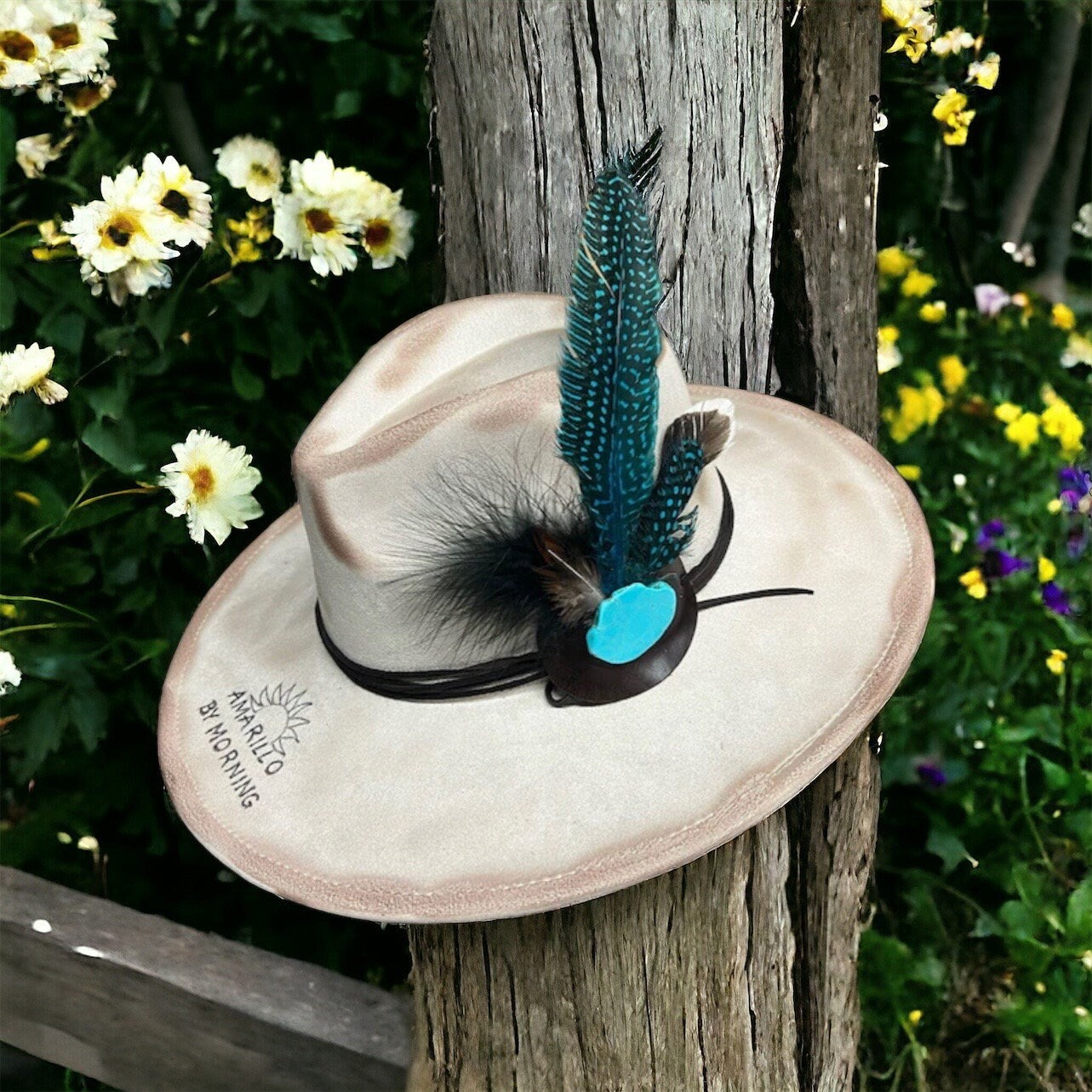 Rodeo Amarillo Burned Felt Hat