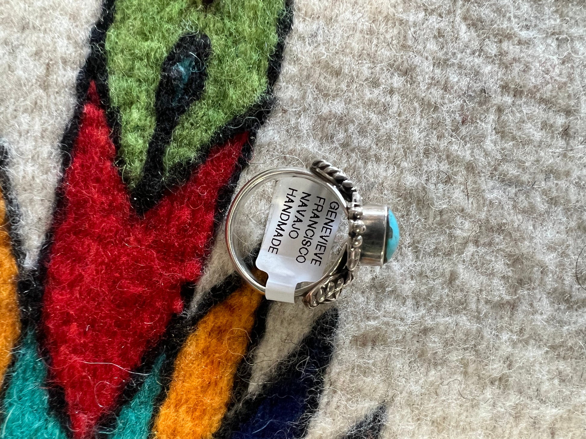 Kingman Turquoise & Sterling Silver Ring