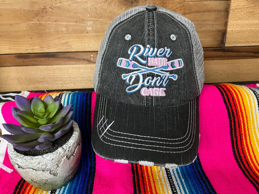River Hair Don't Care Baseball Cap