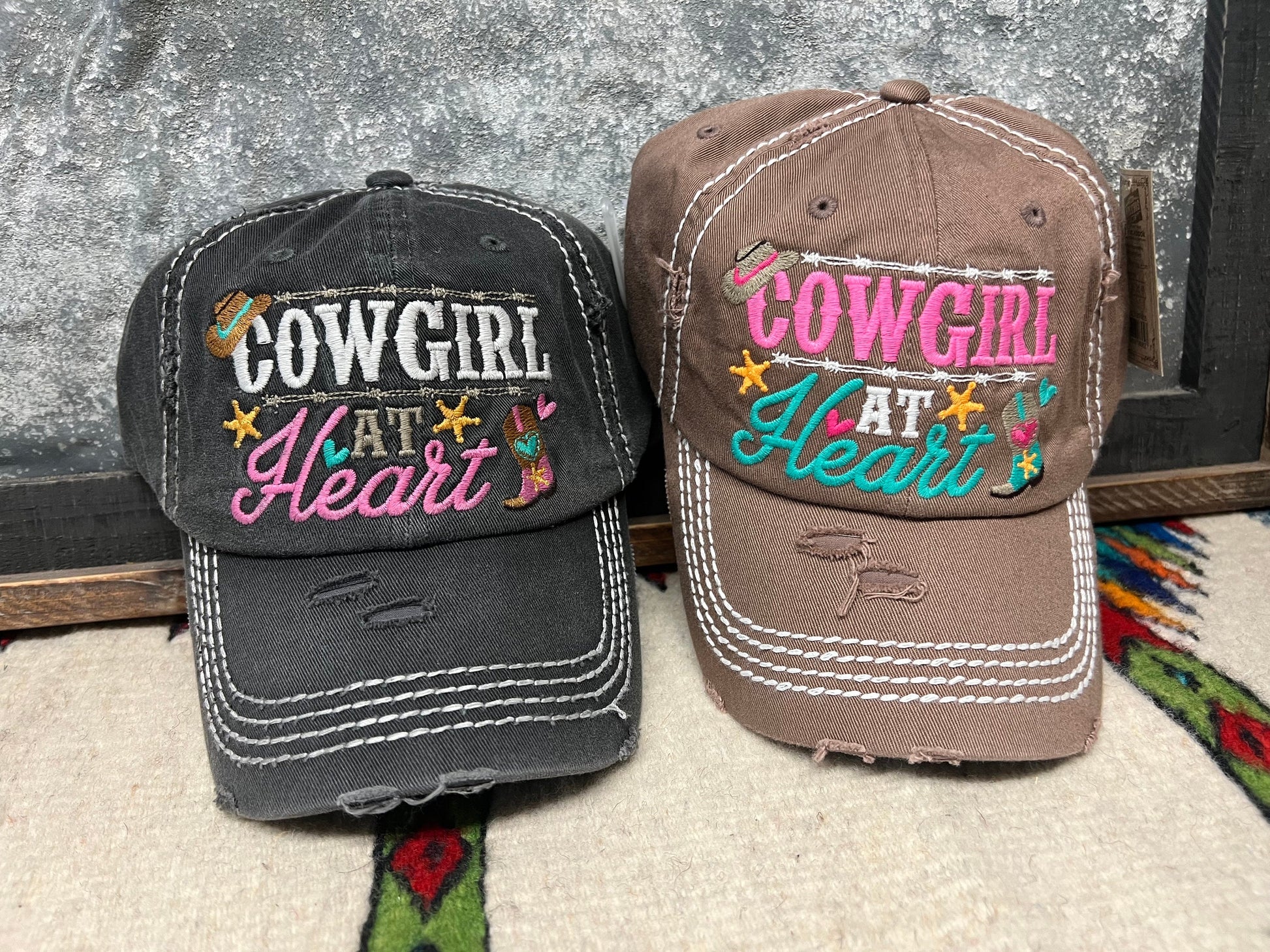 Cowgirl at Heart Baseball Cap