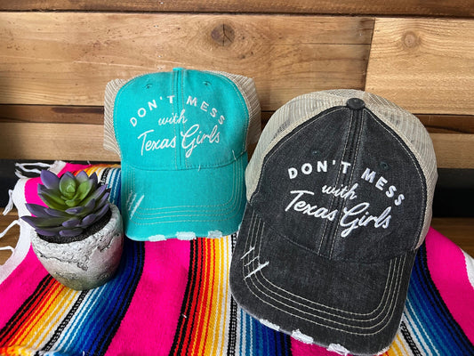 Don't Mess With Texas Girls Baseball Cap