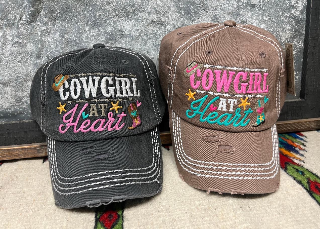 Cowgirl at Heart Baseball Cap