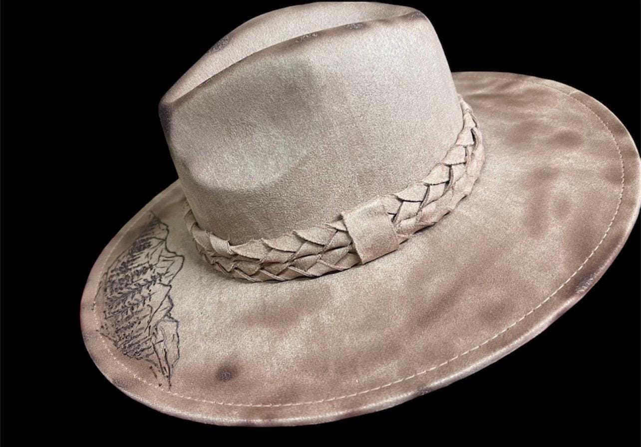Hope Bear Mato Burned Felt Hat