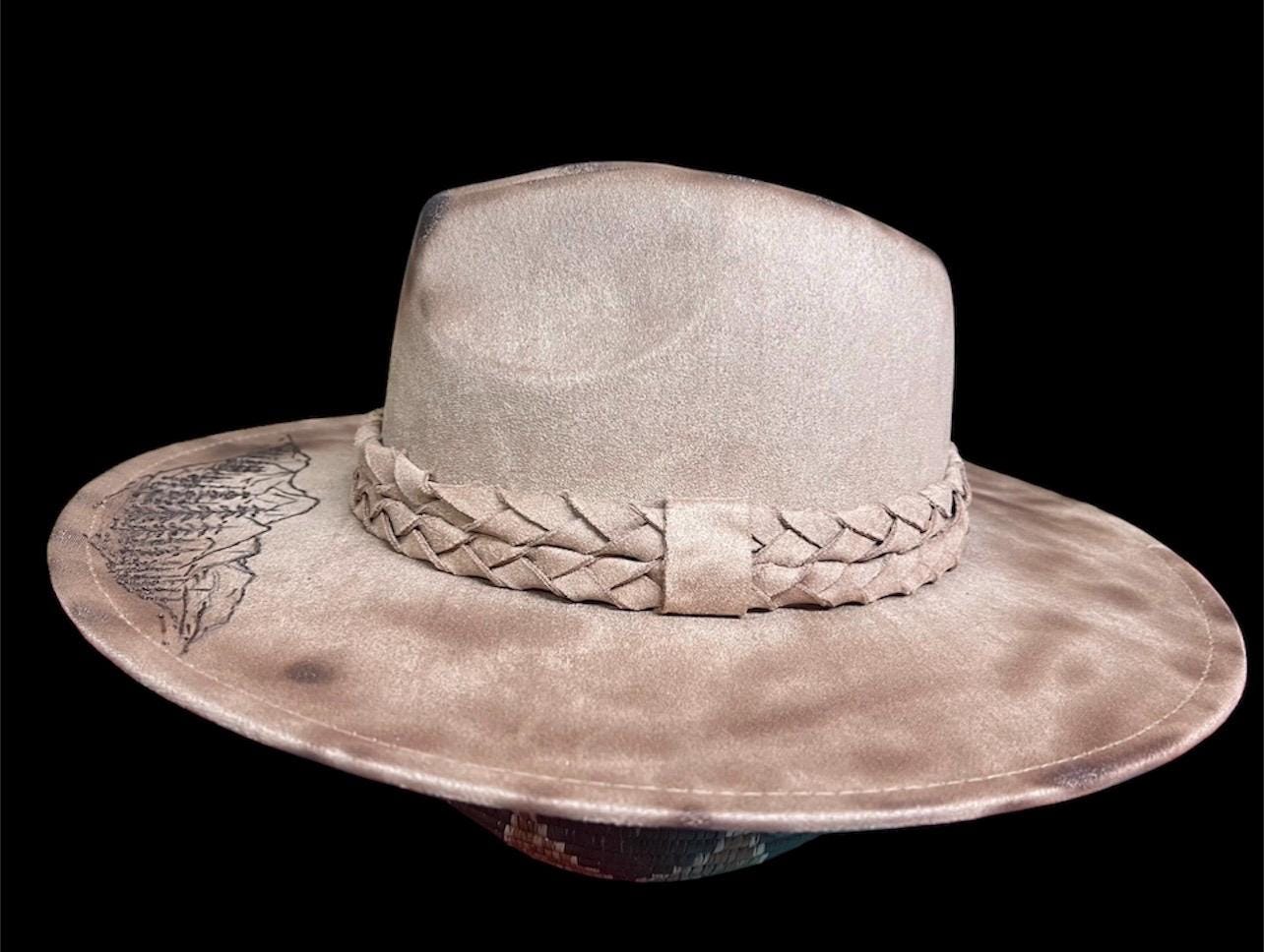 Hope Bear Mato Burned Felt Hat