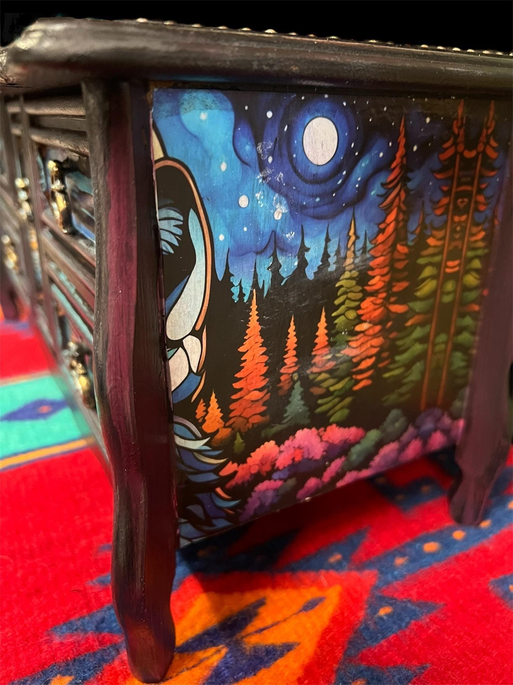 Illuminating Journey of the Wolf Jewely Box